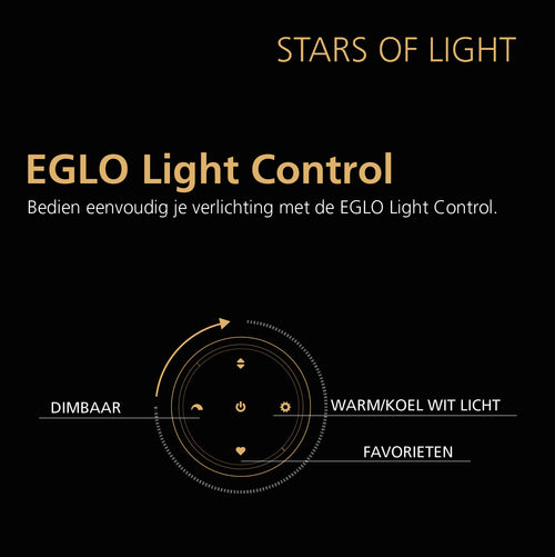 Stars of Light hanglamp Labonete - zwart