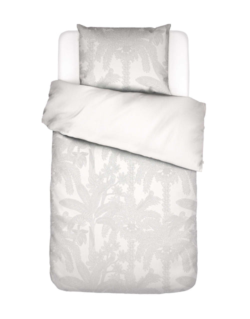 Essenza Palma dekbedovertrek - Eenpersoons – 140x200/220 cm - Wit