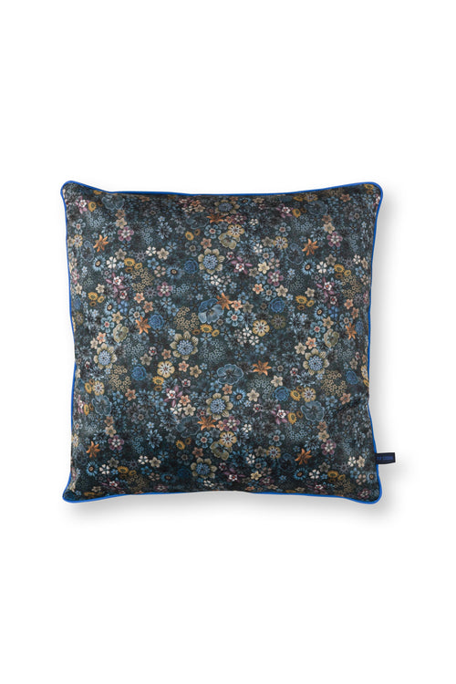 Pip Studio Titti i Fiori Sierkussen - Woondecoratie - Blauw - 50x50cm - vtwonen shop