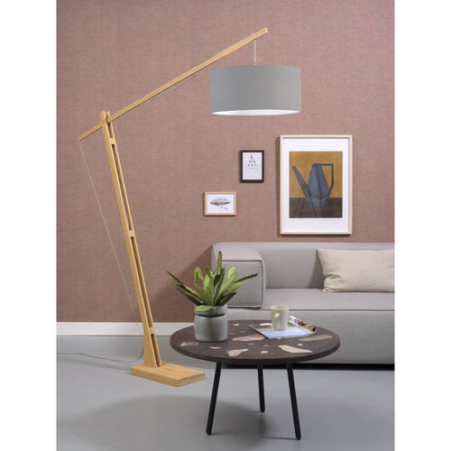 GOOD&MOJO vloerlamp Montblanc - bruin - Ø47cm - vtwonen shop