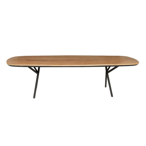 StarFurn Eettafel RichWood - Naturel Hout - 240x100x76cm
