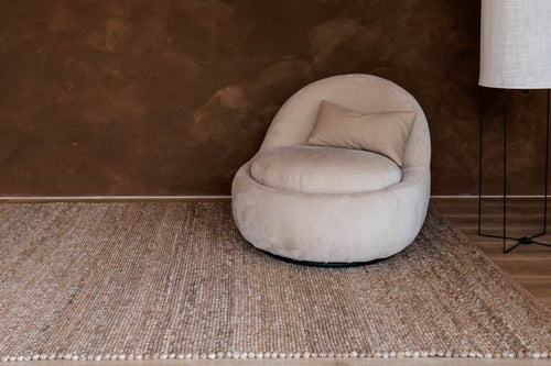 Interieur05 Wollen Vloerkleed Lichtbruin Vik - 240 x 340 cm - vtwonen shop