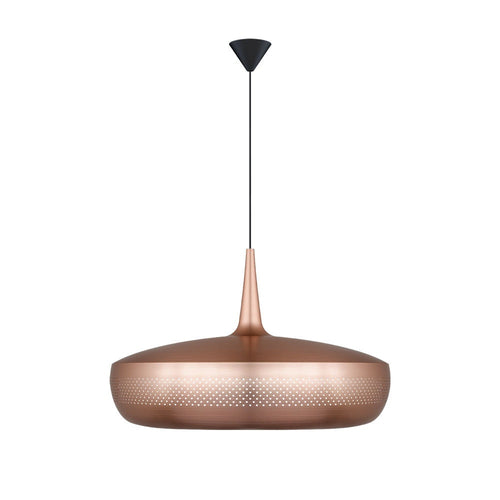 Umage Clava Dine lampenkap brushed copper - Ø 43 cm - vtwonen shop