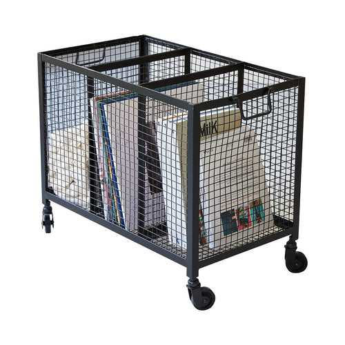 Tikamoon Metalen kast op wielen - Zwart - vtwonen shop