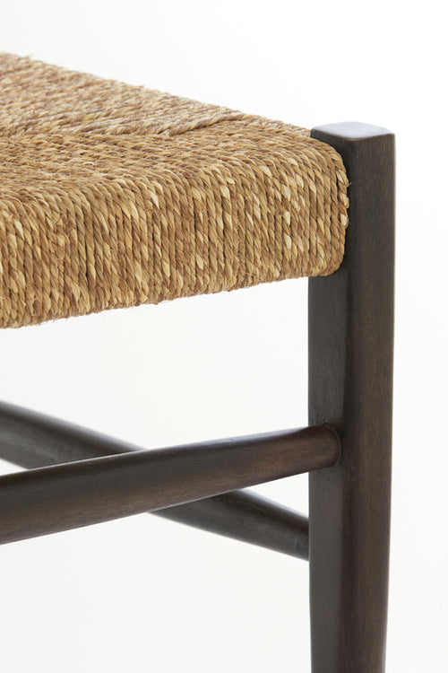 Light & Living stoel DELMAR - 60.5x57x76.5cm - bruin