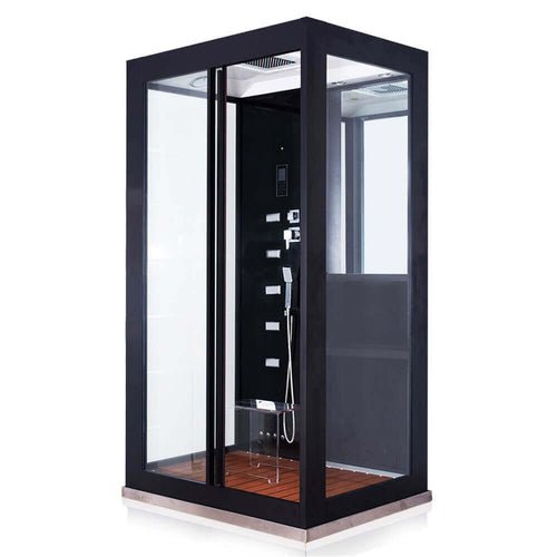 Home Deluxe Stoomdouche LUXORY XL Zwart