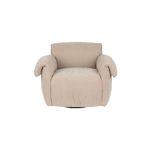 Zuiver Puffy Fauteuil Beige