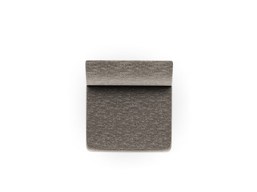Micadoni Module Miley chenille grijs - 90x75x70cm