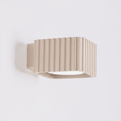 Sollux Lighting Wandlamp RIFF taupe Gx53 - 10x12x6cm