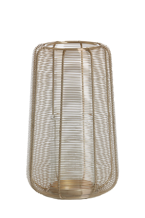 Light & Living windlicht ADETA - Ø19.5x30cm - goud - vtwonen shop