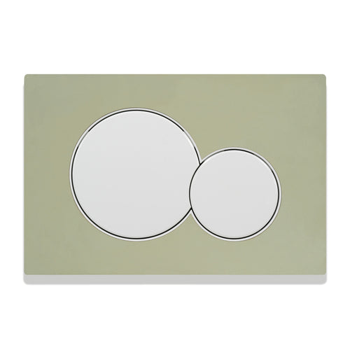 Decoplates wc paneel front, rechthoekig liggend - groen - 24.6x16.4cm - vtwonen shop