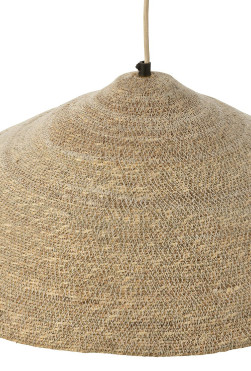 J-Line hanglamp Hoed Moonj - jute - licht naturel - small
