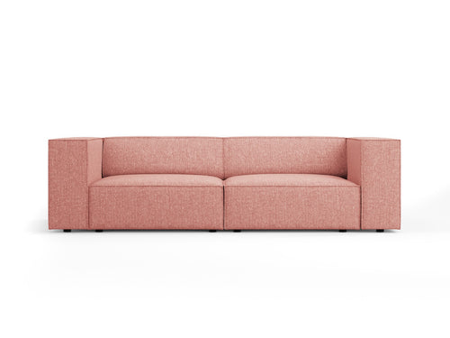 Cosmopolitan Design Bank Arendal 3-zits, chenille, roze - 102x204x70cm