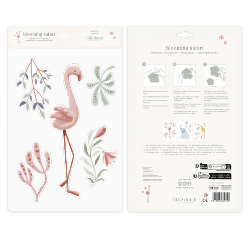 Little Dutch Muurstickers Blooming Safari