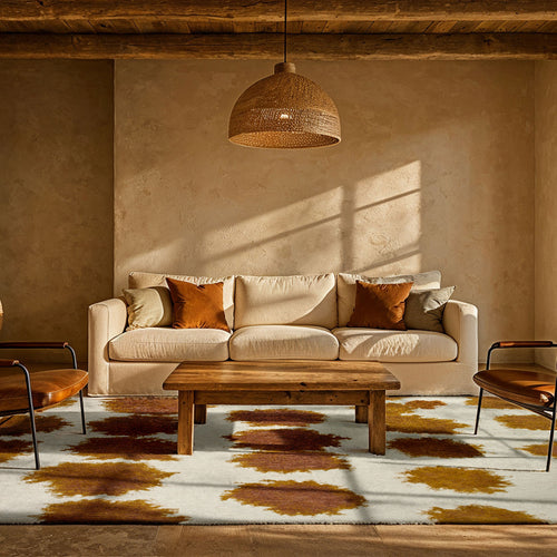 Lola&Moi vloerkleed Red Rhum - bruin -240x340cm - vtwonen shop