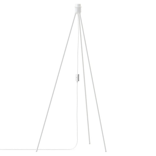 Umage Eos Medium vloerlamp light brown - met tripod wit - Ø 45 cm - vtwonen shop
