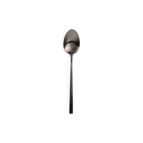 S|P Collection - Dessertlepel mat zwart Terno - Set van 6