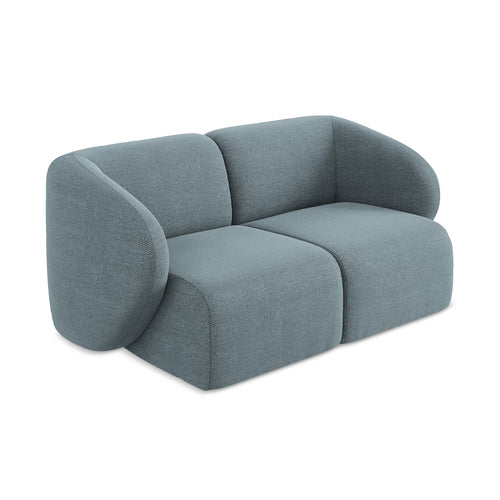 LaMiaSofa Tweezits modulaire bank Cervo - bouclé - jeans - 174x94x75