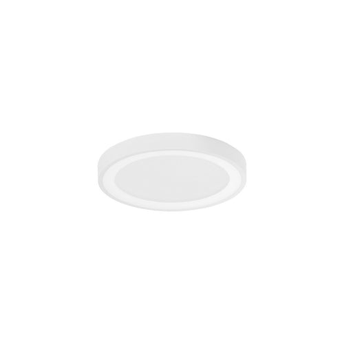 Merano Hope Geïntegreerde LED Semi Flush Light Sandy White Aluminium LED 30W 230V 1590Lm 3000K