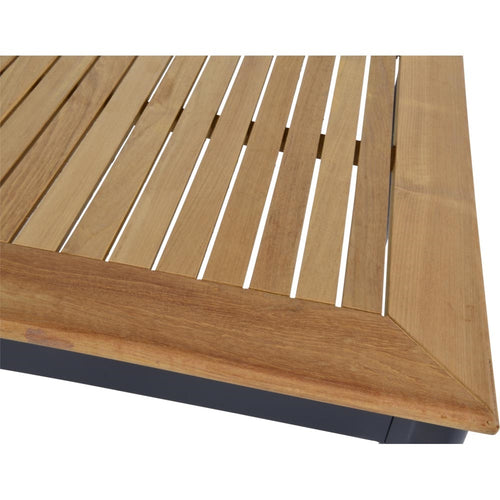 Lesli Living tuintafel Monza - antraciet - 150x90x75,5cm
