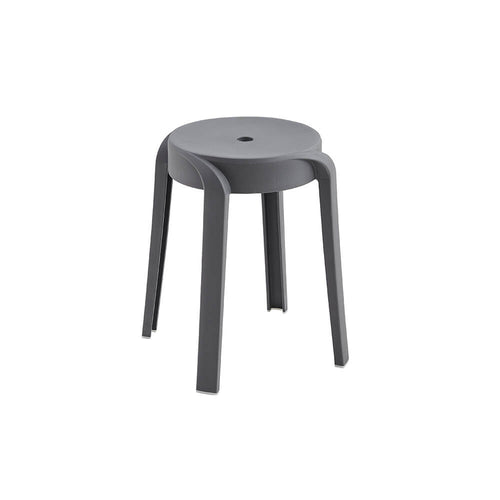 Home Deluxe | Kruk NIVO - grijs, set van 4 | stapelbaar