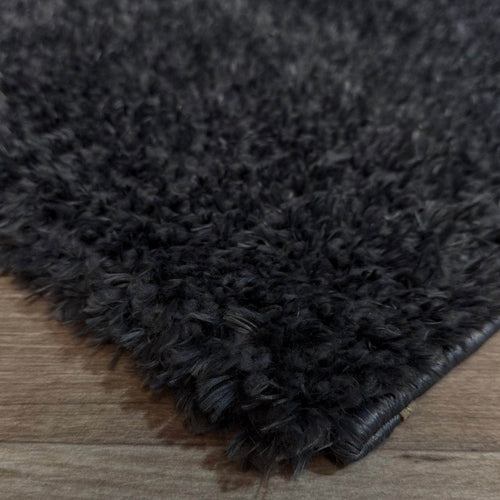 Interieur05 Hoogpolig vloerkleed Fender Antraciet/zwart - 200 x 290 cm - vtwonen shop