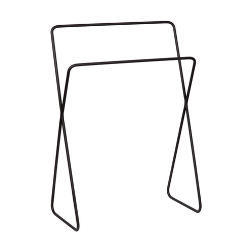 Atmooz handdoekenrek Pico - zwart - 60 x 24 x H 85 cm