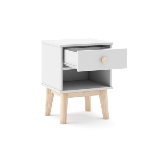 Calicosy - SIMON Tafel - Licht hout - 35x40x53,1 cm