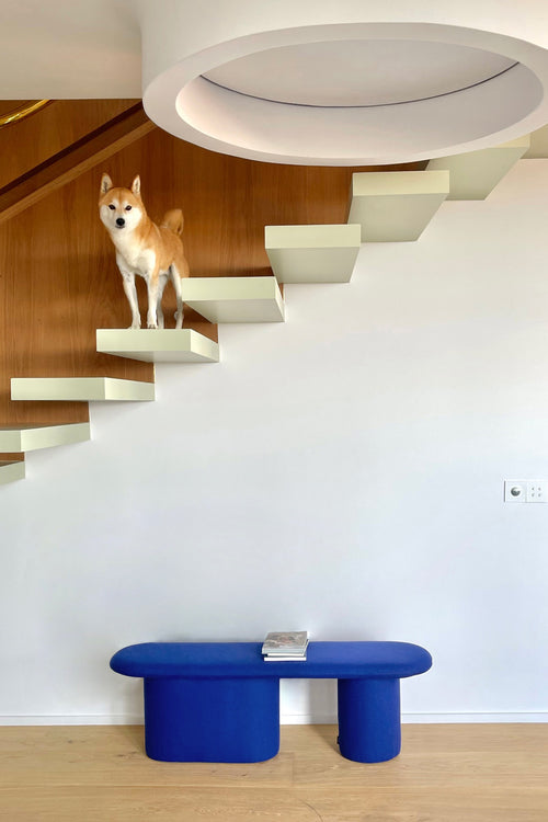 noo.ma RULL Gestoffeerde bank - Classic Beige Wool - vtwonen shop