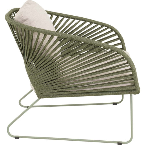 Lesli Living bistrostoel Izumi - groen - 71x79x73cm