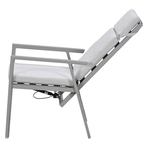 Garden Impressions Kasper tuinstoel verstelbaar - taupe