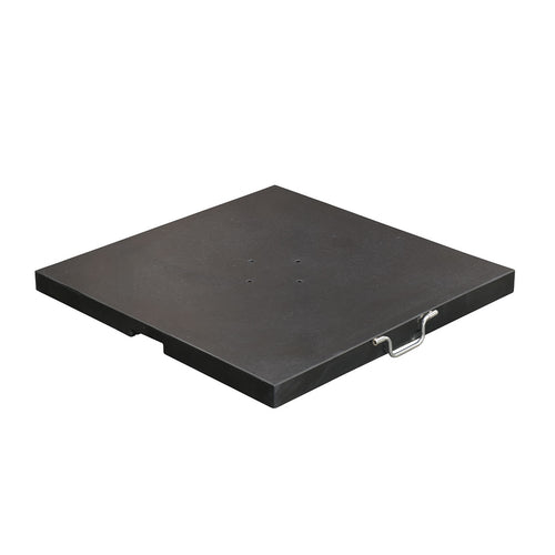 Hawaii granieten parasolvoet - 80 kg - zwart gepolijst - vtwonen shop