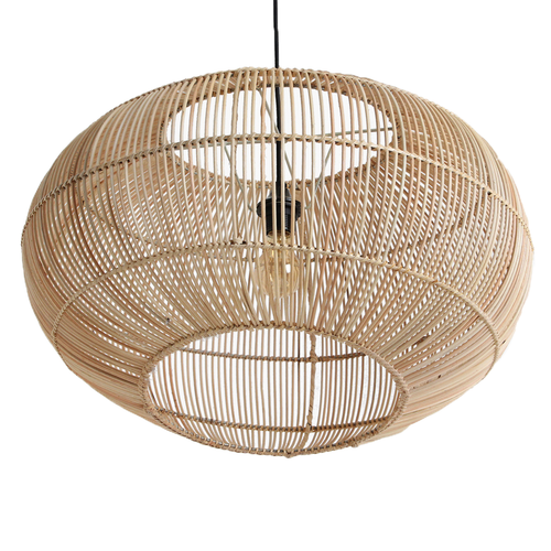 Raw materials hanglamp Luna - naturel - 62x62x37 cm - vtwonen shop