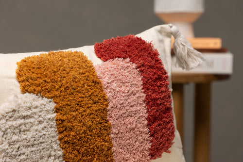 Rebellenclub Kussen Kaya - Wit - vtwonen shop