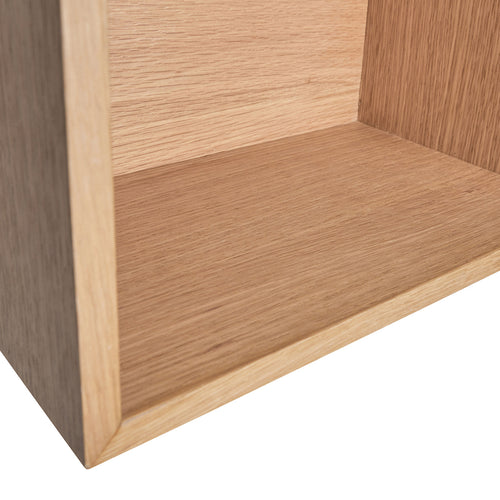 Hübsch plank Collect - mdf/okoumé fineer - 61x20xh30cm