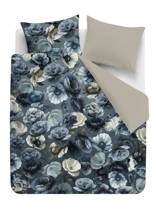 Kardol Dekbedovertrek Papavero - 240 x 200/220 cm - Blauw