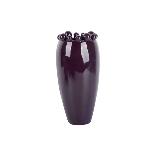 Present Time vaas Cadiz Dotty Large - paars - Ø14cm