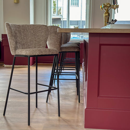 Kick barkruk Bo - Grijs - vtwonen shop