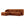 LaMiaSofa hoekbank links Cervo - velours - terracotta - 248x166x77