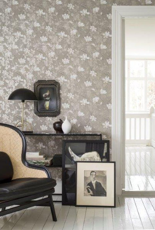 Borastapeter behang magnolia bruin - 53 cm x 10.05 m - 660432 - vtwonen shop