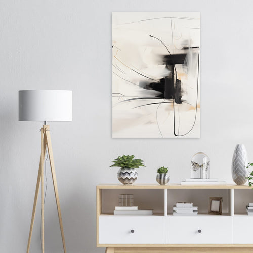 Artfulprints  Abstract - Chique brush 8   poster 50x70 cm