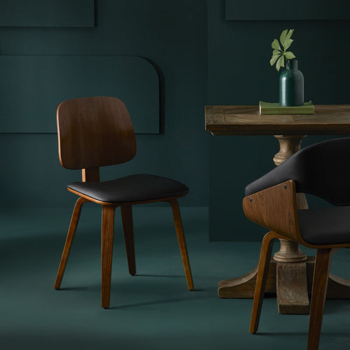 Signature - BRAND Set van 2 stoelen - Zwart - 49,5x48,5x80,5 cm