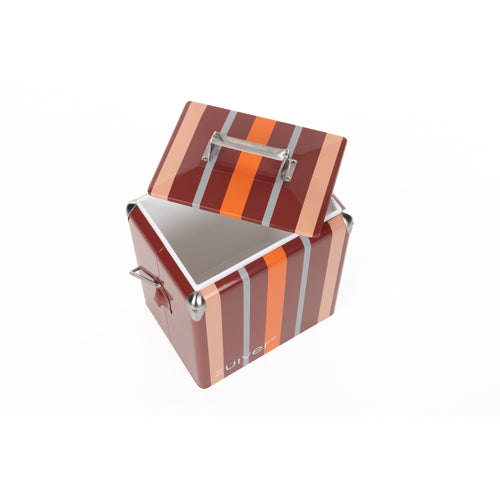 Zuiver Cooler Be Wine Koelbox Strepen Burgundy Rood