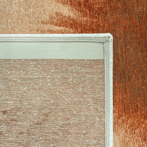 Ecorugs vloerkleed Indian Snow - brown - 140x140cm