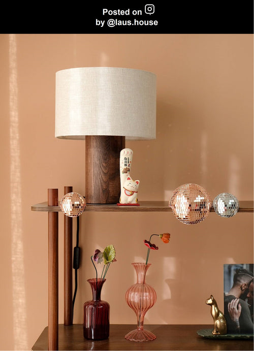 Lucide tafellamp TACHINA - 1xE27 - Naturel - vtwonen shop