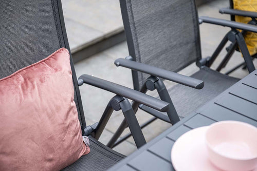 Garden Impressions Limone tuinstoelen set van 4 verstelbaar