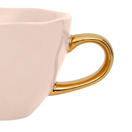 Urban Nature Culture Good Morning kopje Cappuccino/Tea - Old Pink - 11x8cm