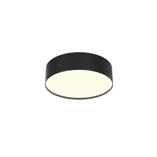 Maytoni plafondlamp Zon - Zwart - 22x22x6 cm