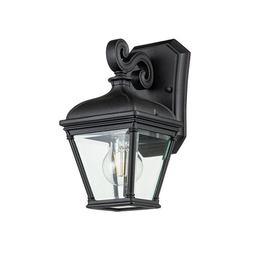 Elstead Bayview Outdoor Wandlantaarn Zwart, IP44