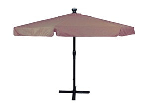 Lesli Living push-up parasol VirgoFlex - beige - Ø350cm